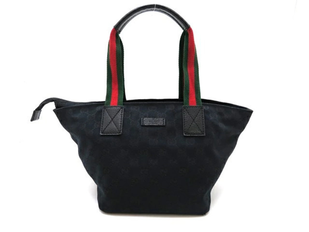 Gucci bag handbag canvas black